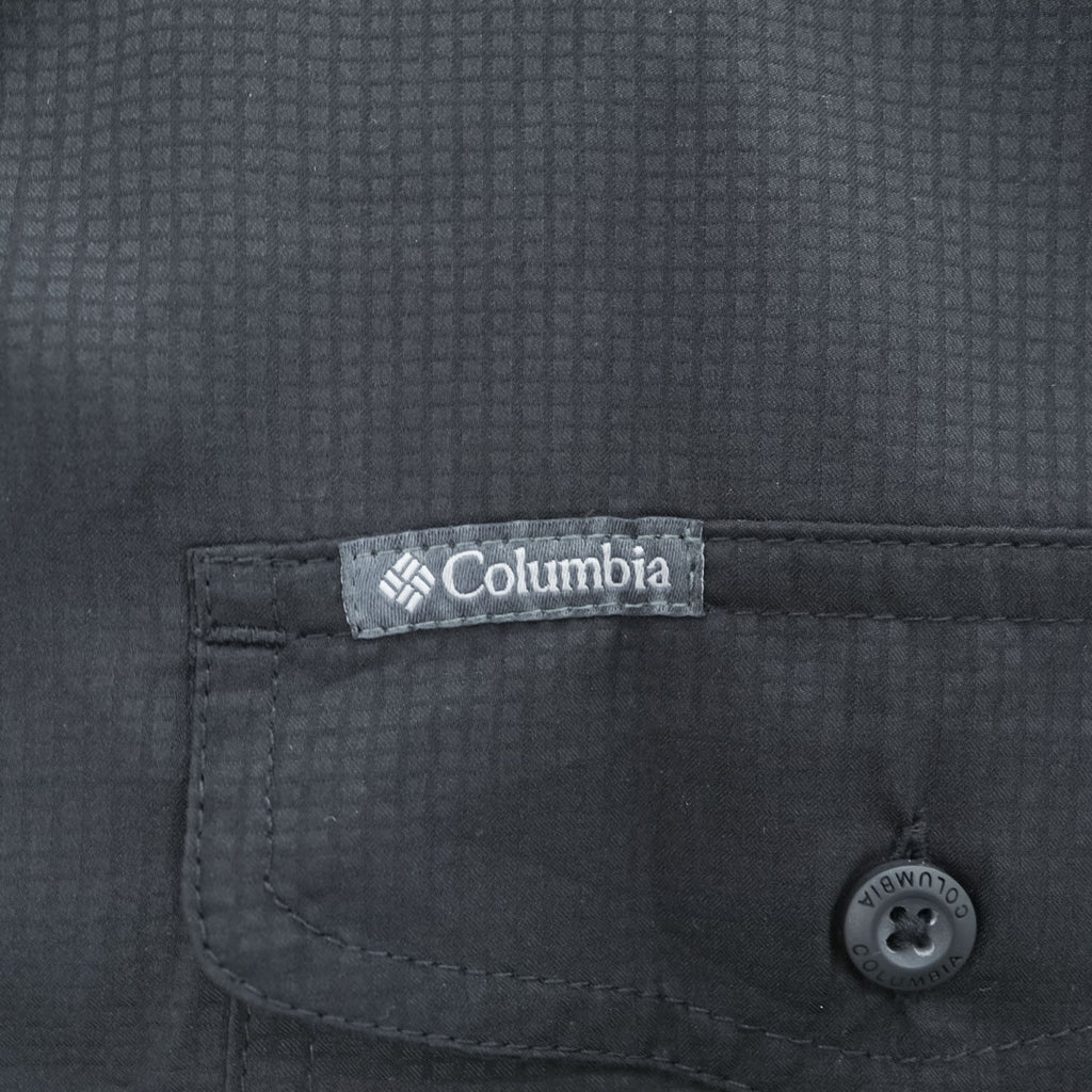 Columbia 半袖シャツ OMNI-WICK XL ブラック メッシュ Utillzer 2 Solid S/S Shirt 透湿 AM9136