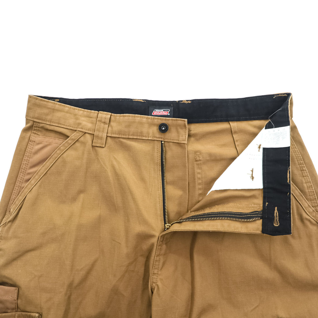 Dickies カーゴショーツ リップストップ ショートパンツ ハーフパンツ L ブラウン GR409BD