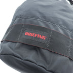 BRIEFING ドローストリングポーチ 2WAY 巾着 ショルダーバッグ ブラック ナイロンオックス 日本製