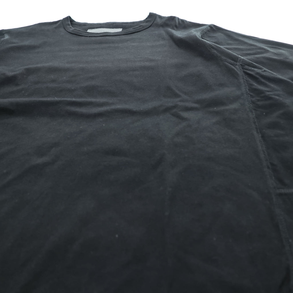 FUMITO GANRYU リビルド 再構築 Tシャツ S ブラック ワイド REBUILD Garment Dyeing FU3-CU-101 日本製