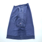 Champion 半袖 スウェット セットアップ ショートパンツ L インディゴ ブルー REVERSE WEAVE リバースウィーブ