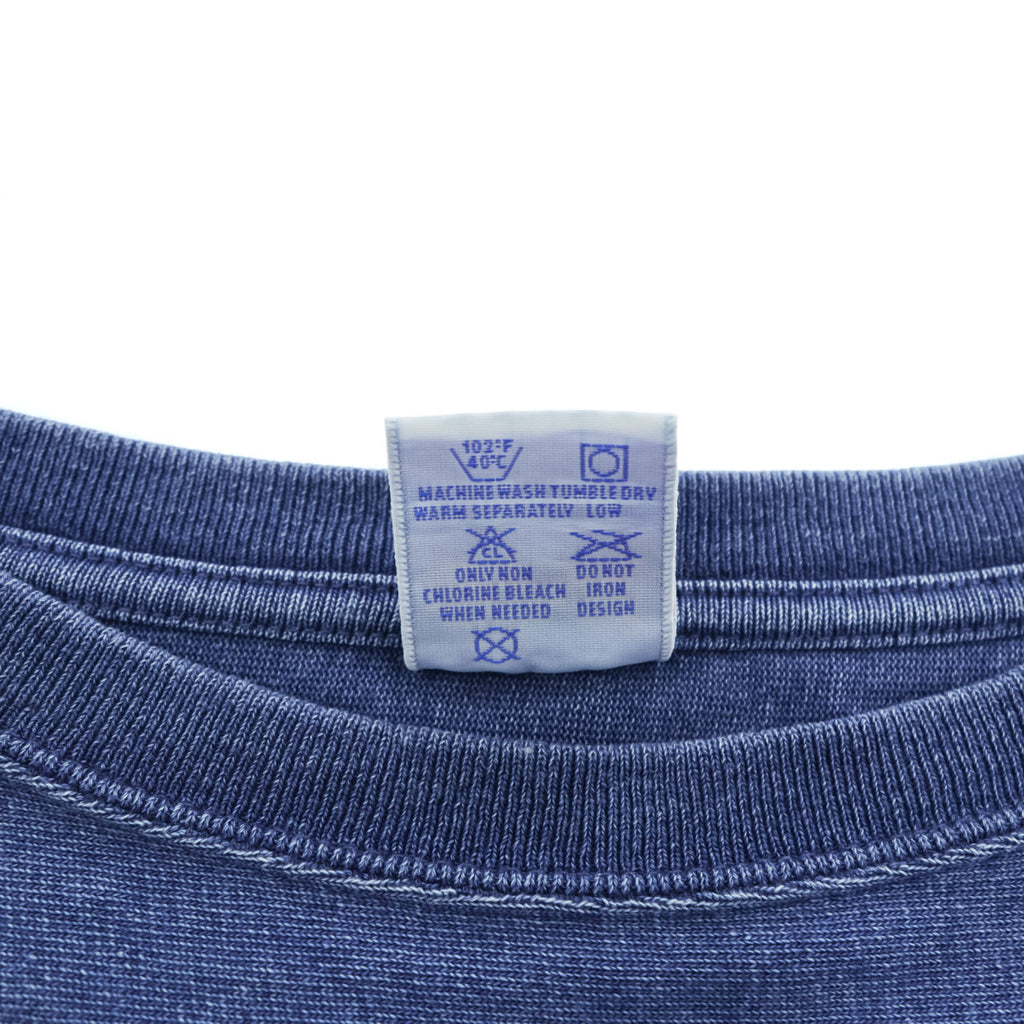 Champion 半袖 スウェット セットアップ ショートパンツ L インディゴ ブルー REVERSE WEAVE リバースウィーブ