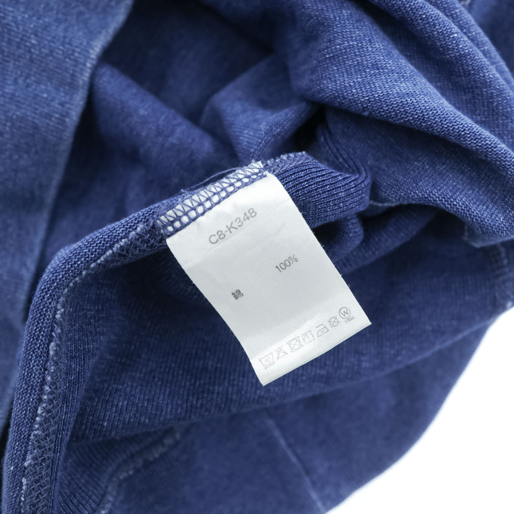 Champion 半袖 スウェット セットアップ ショートパンツ L インディゴ ブルー REVERSE WEAVE リバースウィーブ