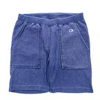 Champion 半袖 スウェット セットアップ ショートパンツ L インディゴ ブルー REVERSE WEAVE リバースウィーブ