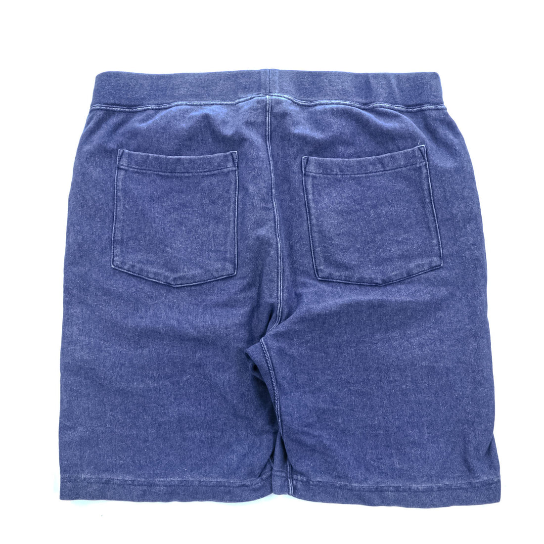 Champion 半袖 スウェット セットアップ ショートパンツ L インディゴ ブルー REVERSE WEAVE リバースウィーブ