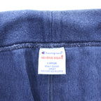 Champion 半袖 スウェット セットアップ ショートパンツ L インディゴ ブルー REVERSE WEAVE リバースウィーブ