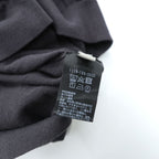 UNITED ARROWS コットンシルク 半袖 ニット M チャコールグレー 1118-199-0505