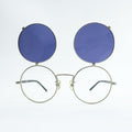 金子眼鏡 ( KANEKO OPTICAL ) 跳ね上げ式 サングラス ラウンド B&Y BEAUTY&YOUTH UNITED ARROWS別注 フリップアップ 日本製