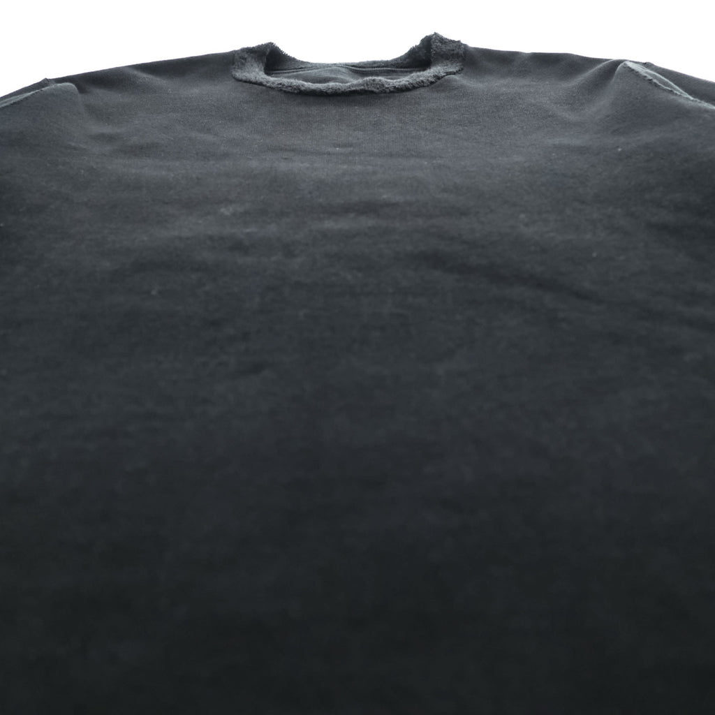 BRU NA BOINNE 日本製 パイルネック Tシャツ L ブラック 8258