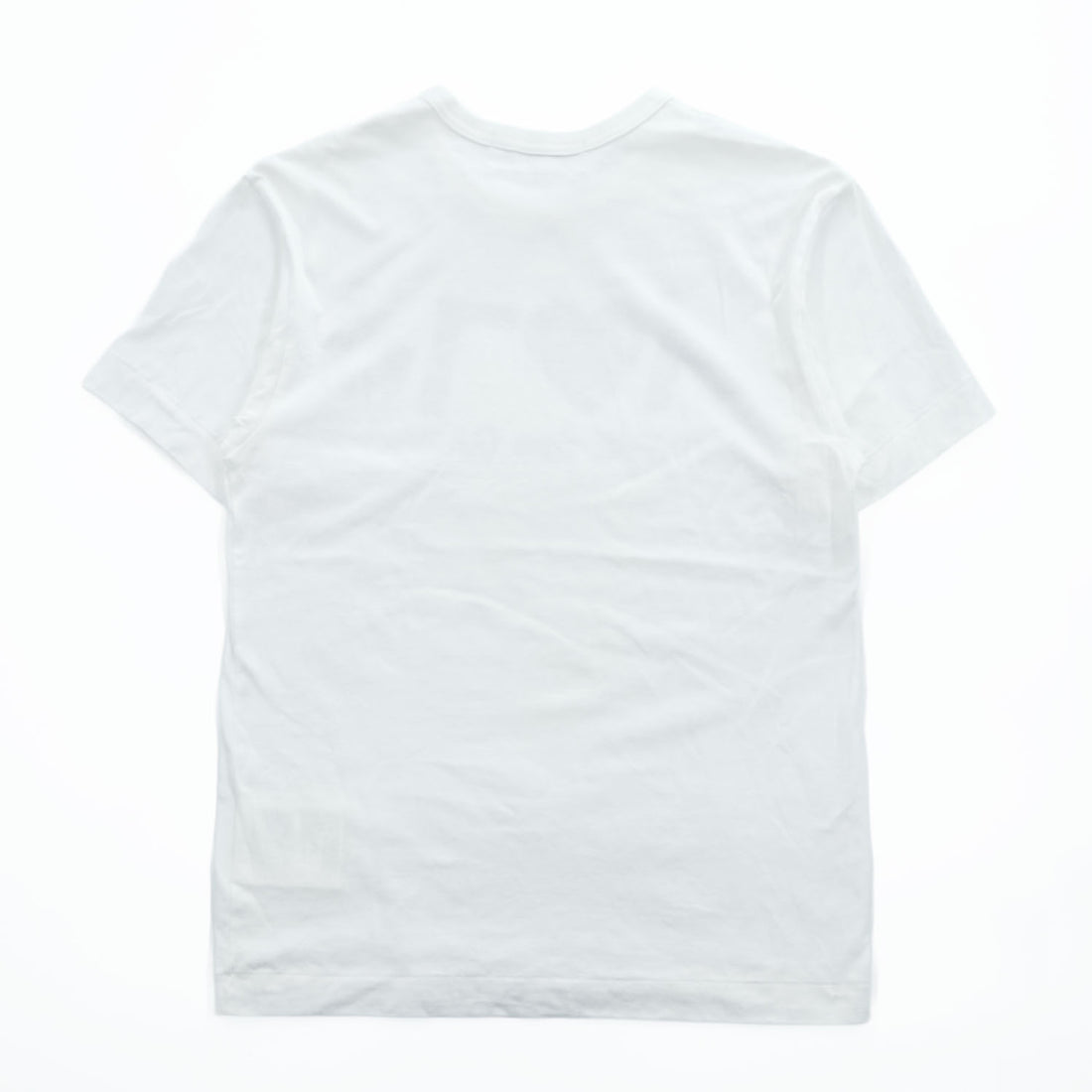 PLAY COMME des GARCONS ハートロゴ 反転 プリントTシャツ M ホワイト AZ-T068 日本製