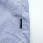 STUSSY 90年代 USA製 ヴィンテージ 半袖 オックスフォードシャツ L ブルー 紺タグ