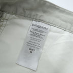 Patagonia スタンドアップショーツ STAND UP SHORTS オーガニックコットン ショートパンツ L ベージュ キャンバス ダック地 57227