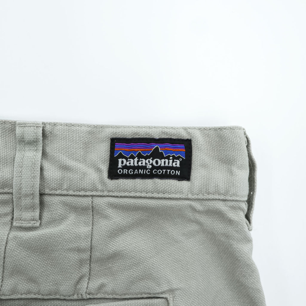 Patagonia スタンドアップショーツ STAND UP SHORTS オーガニックコットン ショートパンツ L ベージュ キャンバス ダック地 57227