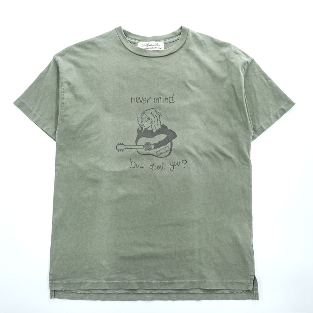 REMI RELIEF 日本製 ヴィンテージ加工 Tシャツ M シングルステッチ 16/-天竺T never mind NIRVANA