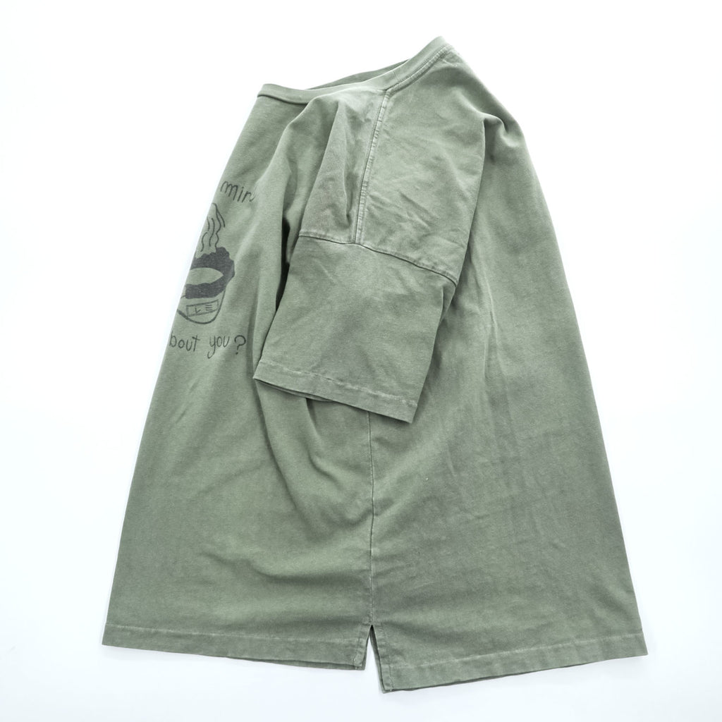 REMI RELIEF 日本製 ヴィンテージ加工 Tシャツ M シングルステッチ 16/-天竺T never mind NIRVANA