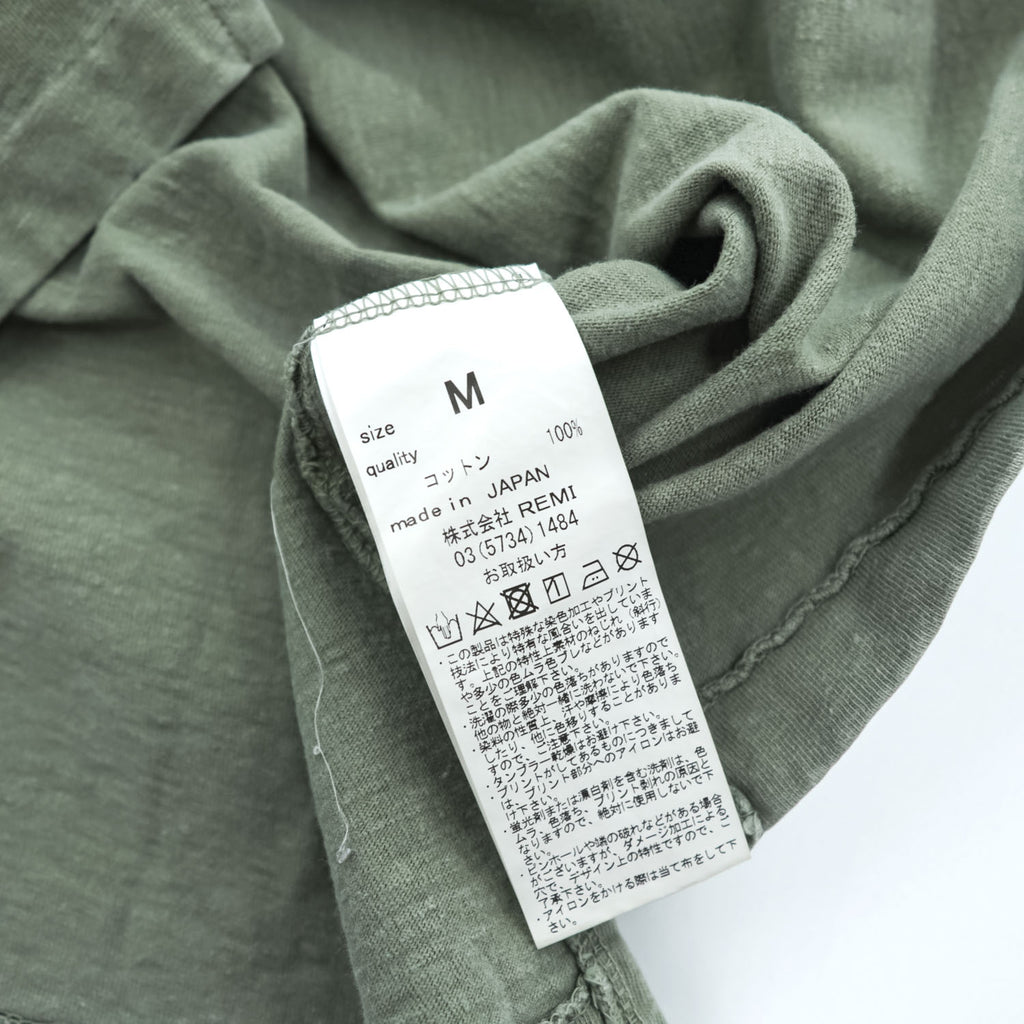 REMI RELIEF 日本製 ヴィンテージ加工 Tシャツ M シングルステッチ 16/-天竺T never mind NIRVANA