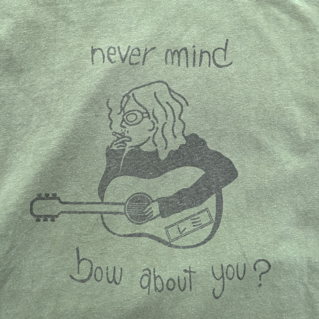 REMI RELIEF 日本製 ヴィンテージ加工 Tシャツ M シングルステッチ 16/-天竺T never mind NIRVANA