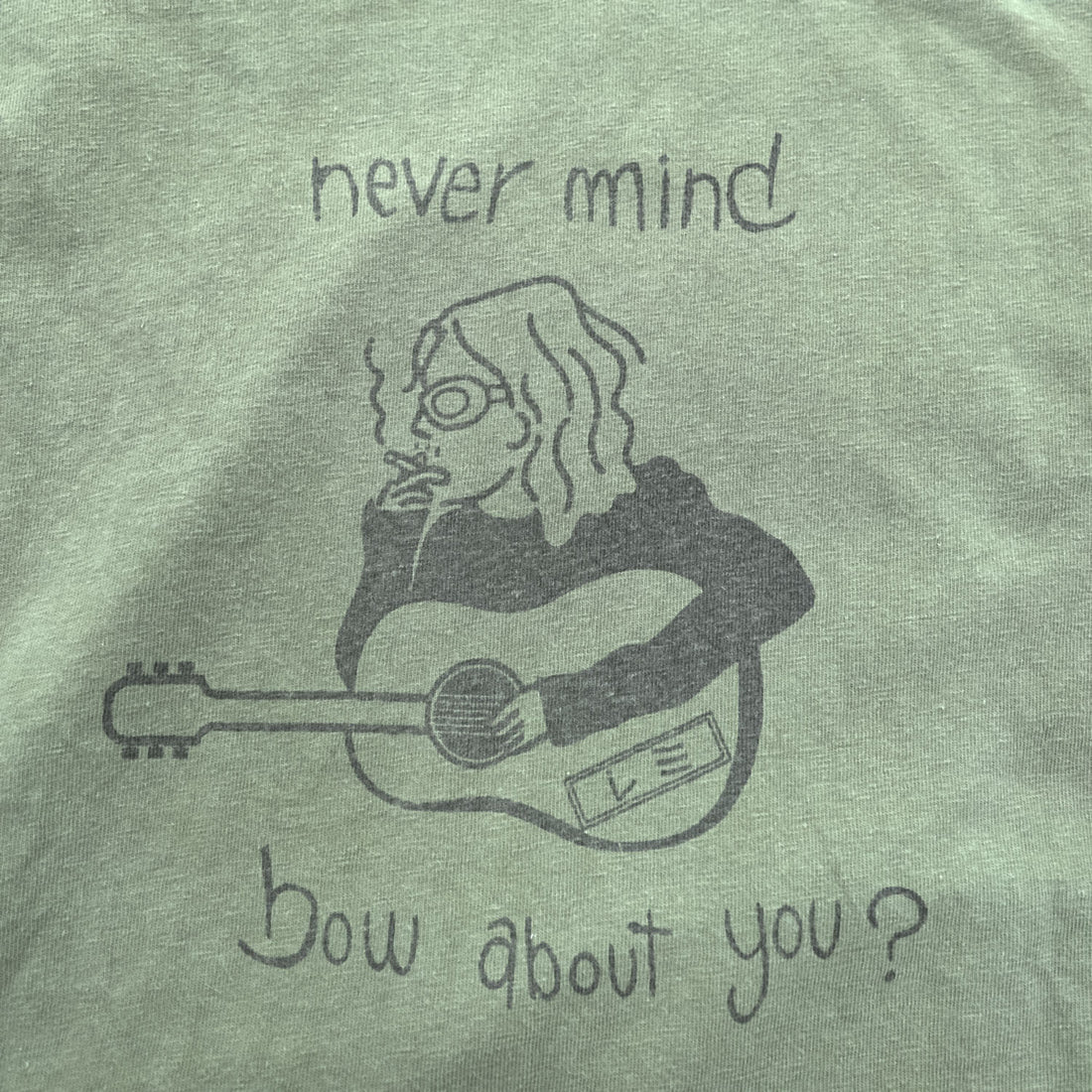 REMI RELIEF 日本製 ヴィンテージ加工 Tシャツ M シングルステッチ 16/-天竺T never mind NIRVANA