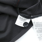 MAMMUT リップストップ ポリエステル 半袖シャツ M ブラック Finn Shirt 通気性 軽量 1030-00880
