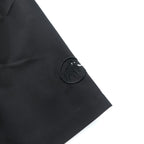MAMMUT リップストップ ポリエステル 半袖シャツ M ブラック Finn Shirt 通気性 軽量 1030-00880