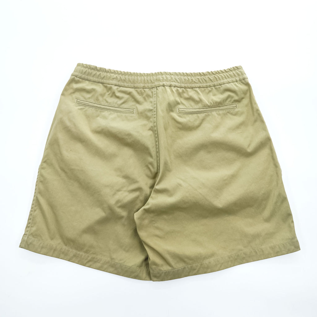 DAIWA PIER39 ナイロン イージーショーツ Tech Easy 2P Shorts Twill ショートパンツ L ベージュ 2タック プリーツ BP-50022