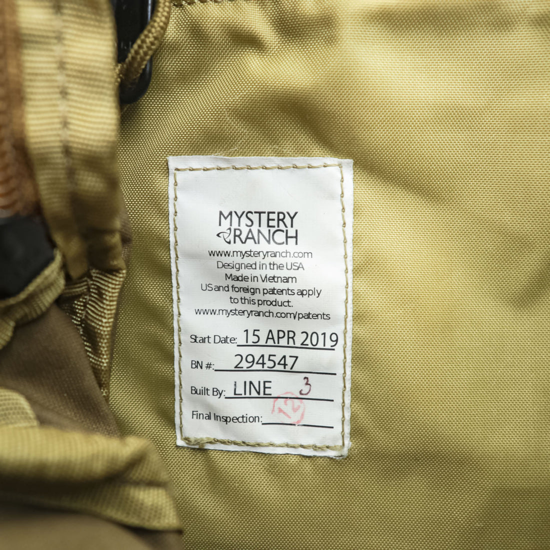 MYSTERY RANCH ボディバッグ ウエストポーチ ブラウン ベージュ フルムーン 294547