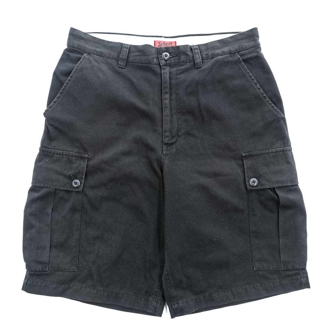 Schott NYC カーゴショーツ ショートパンツ ミリタリー ハーフパンツ XL ブラック