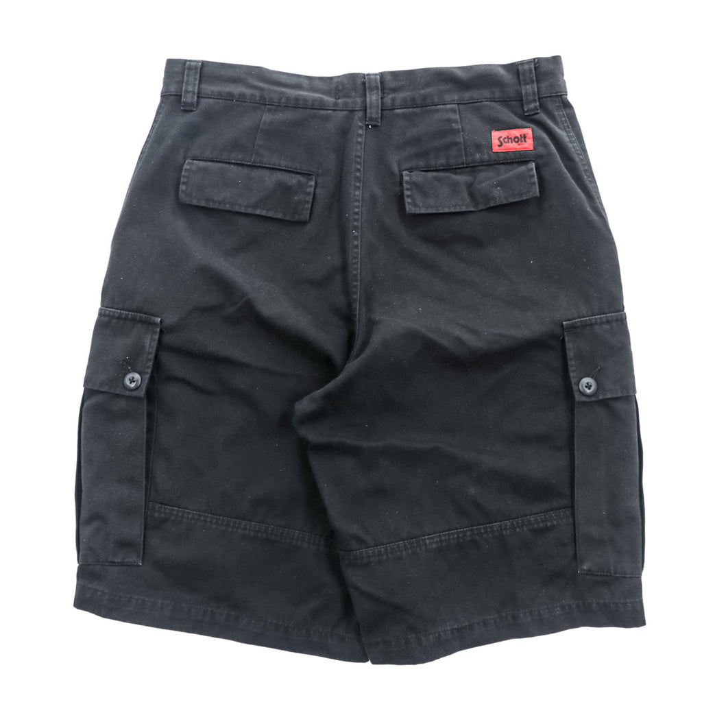 Schott NYC カーゴショーツ ショートパンツ ミリタリー ハーフパンツ XL ブラック