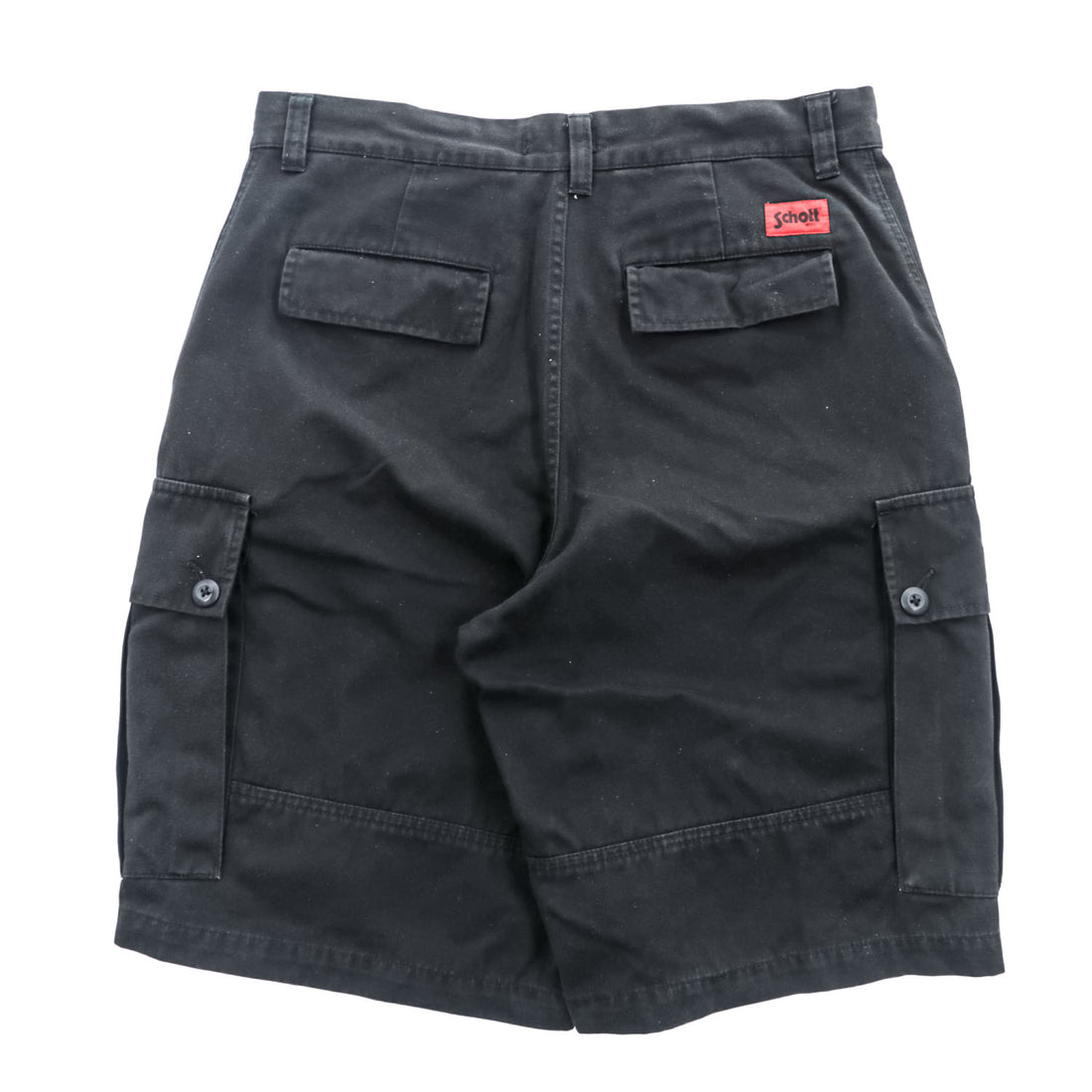 Schott NYC カーゴショーツ ショートパンツ ミリタリー ハーフパンツ XL ブラック