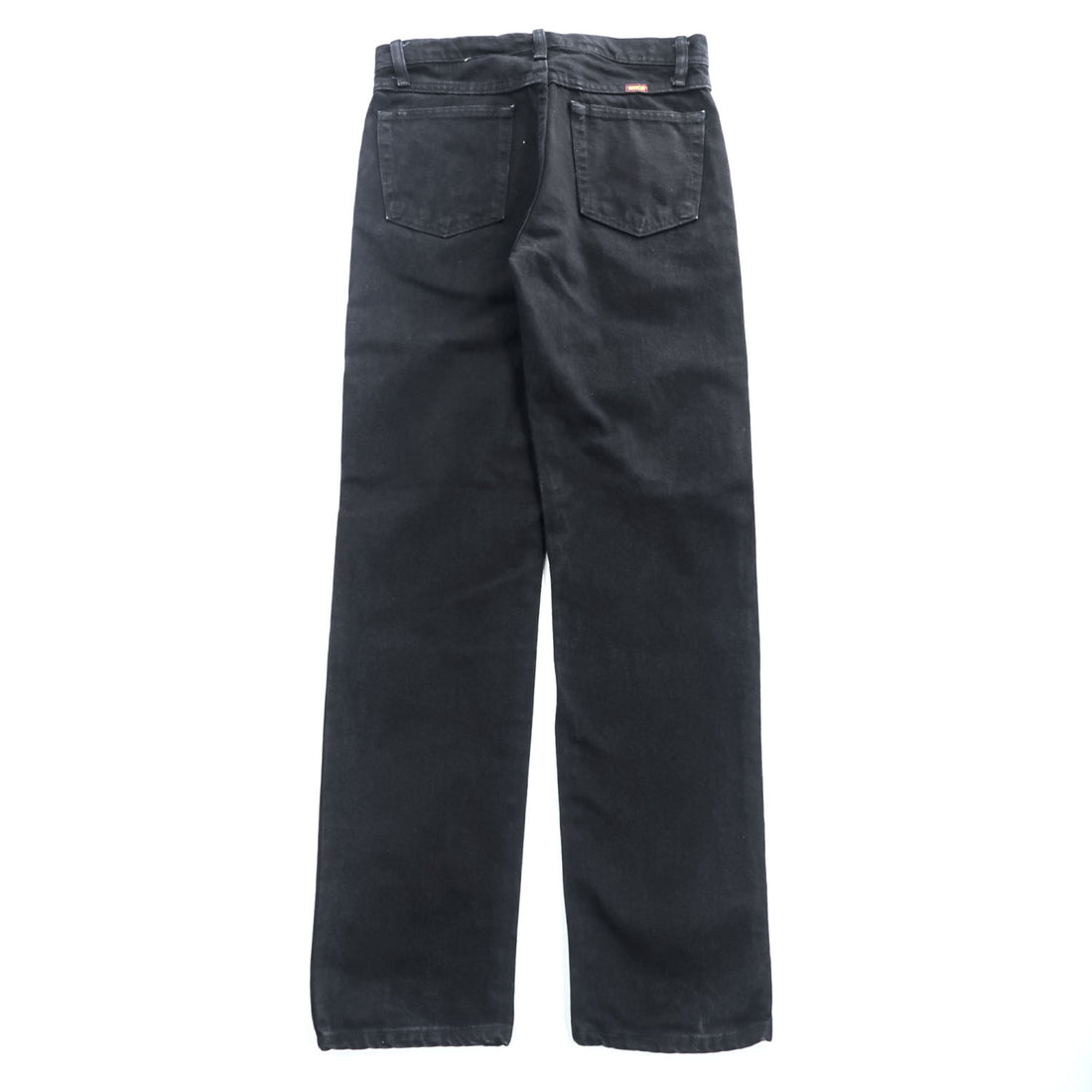 RUSTLER ( Wrangler ) ブラック デニムパンツ ジーンズ M ストレート 1087619CB