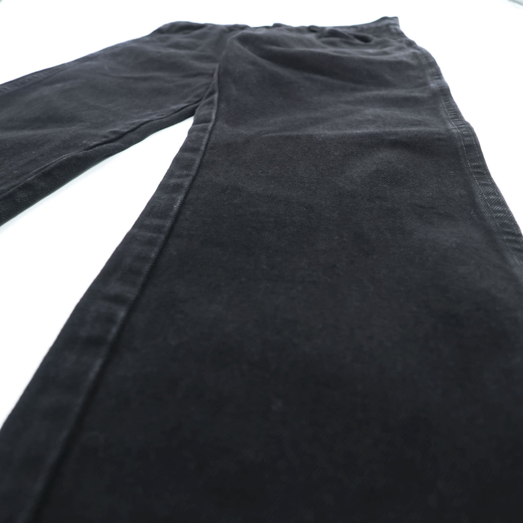 RUSTLER ( Wrangler ) ブラック デニムパンツ ジーンズ M ストレート 1087619CB
