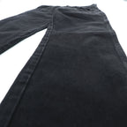 RUSTLER ( Wrangler ) ブラック デニムパンツ ジーンズ M ストレート 1087619CB