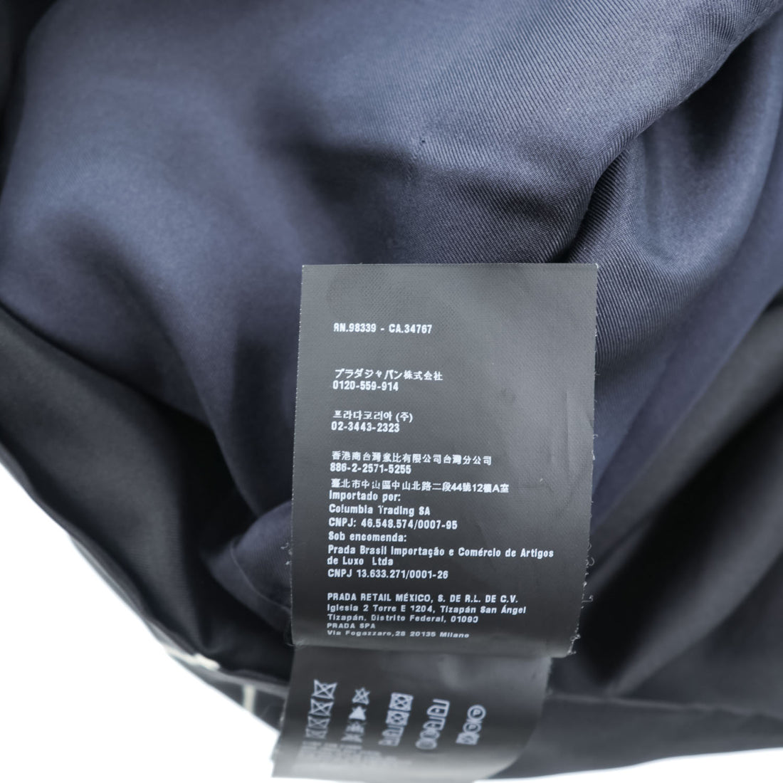 PRADA イタリア製 フラワープリント 長袖 ワンピース M ブラック ホワイト APD1 2013 138
