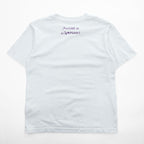 KHOKI 日本製 フラワーカレンダー グラフィック Tシャツ M ホワイト プリント Marché de Clignancourt 23aw-t-01-b-white