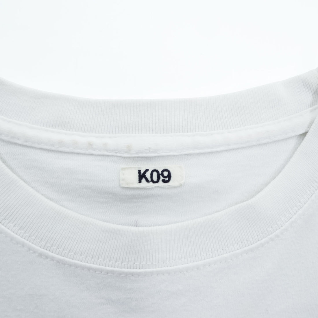 KHOKI 日本製 フラワーカレンダー グラフィック Tシャツ M ホワイト プリント Marché de Clignancourt 23aw-t-01-b-white