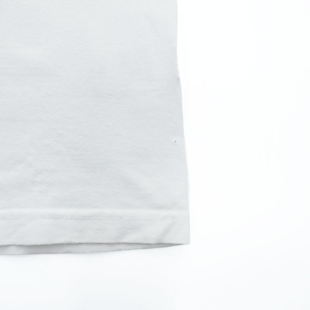 KHOKI 日本製 フラワーカレンダー グラフィック Tシャツ M ホワイト プリント Marché de Clignancourt 23aw-t-01-b-white