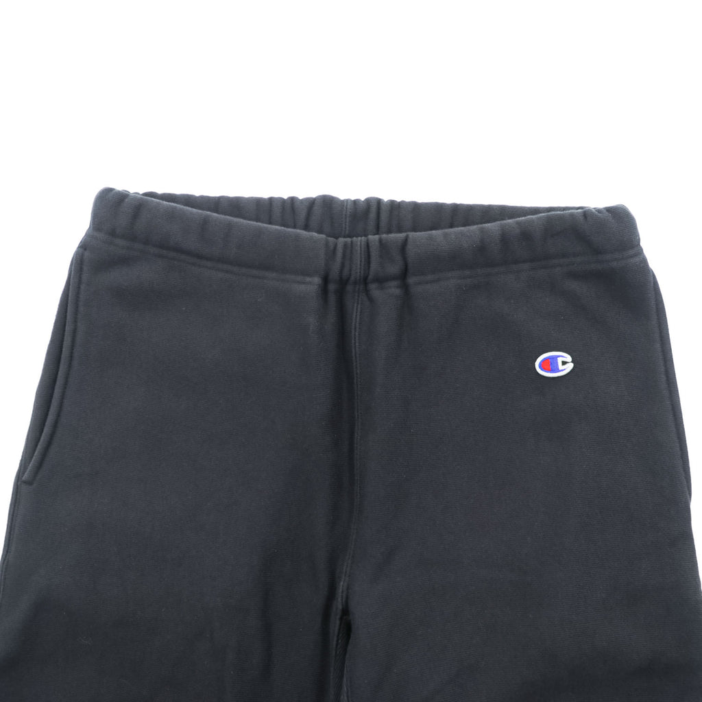 Champion リバースウィーブ REVERSE WEAVE スウェットパンツ M ブラック 裏起毛 C8-Y201