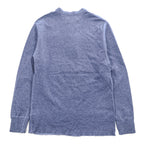 L.L.Bean カナダ製 ヘンリーネック 長袖 ロングスリーブ Tシャツ ロンT M ネイビー 166891