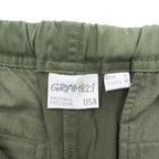 GRAMICCI アウトドア ジョガーパンツ M カーキ グリーン ストレッチ ベルト付 ROSSO URBAN RESEARCH別注 丸井織物 GMP-20S1416