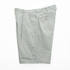 Polo Ralph Lauren 90年代 2タック チノショーツ TYLER SHORT ショートパンツ ハーフパンツ L ベージュ プリーツ USA生地