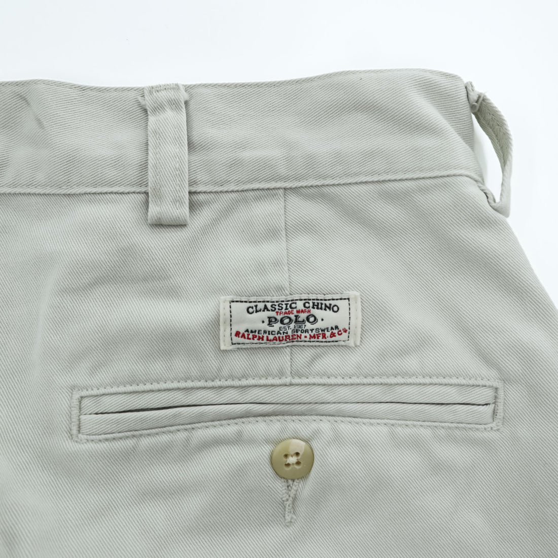 Polo Ralph Lauren 90年代 2タック チノショーツ TYLER SHORT ショートパンツ ハーフパンツ L ベージュ プリーツ USA生地