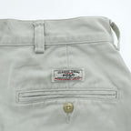 Polo Ralph Lauren 90年代 2タック チノショーツ TYLER SHORT ショートパンツ ハーフパンツ L ベージュ プリーツ USA生地