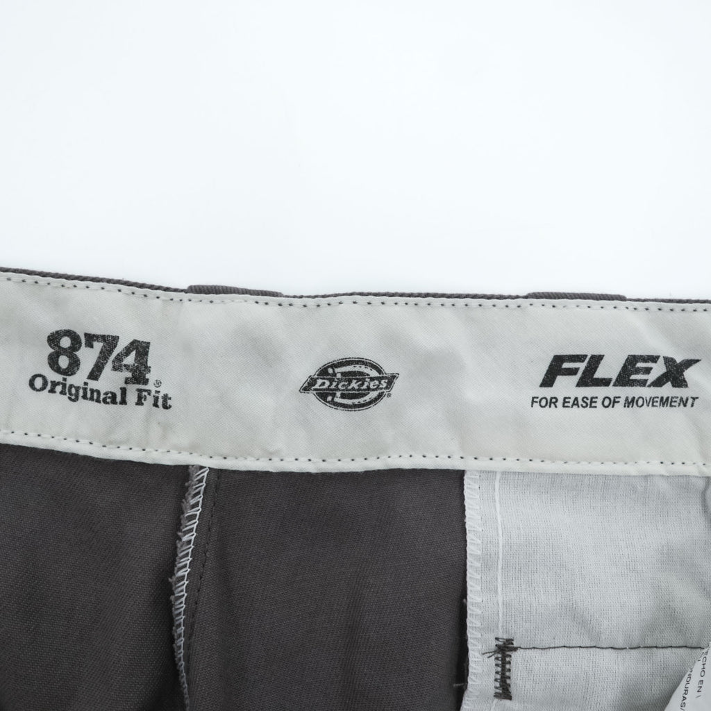 Dickies 874 ORIGINAL FIT FLEX ワークパンツ チノパンツ 38 x 32 グレー 11874VG