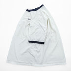NIKE 90年代 USA製 ヴィンテージ リンガーTシャツ XL ホワイト ネイビー 刺繍 スウォッシュ