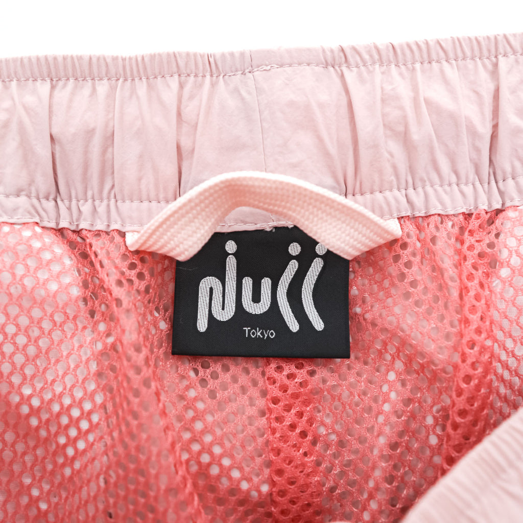 NULL TOKYO トラックパンツ ジャージ ナイロン イージーパンツ M ピンク ドローコード NULL-071EX
