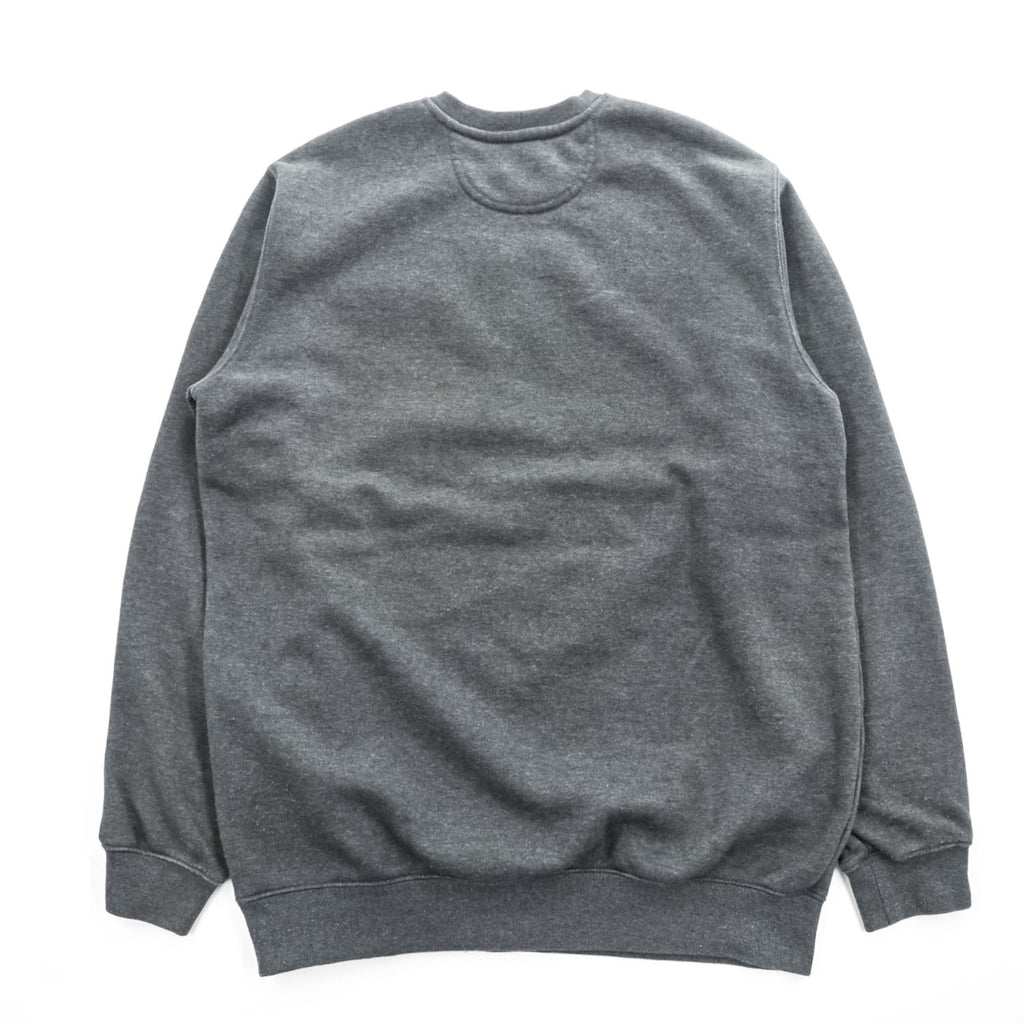 carhartt クルーネック スウェット トレーナー LOOSE FIT M グレー 裏起毛 ポケット 前V 103852 026