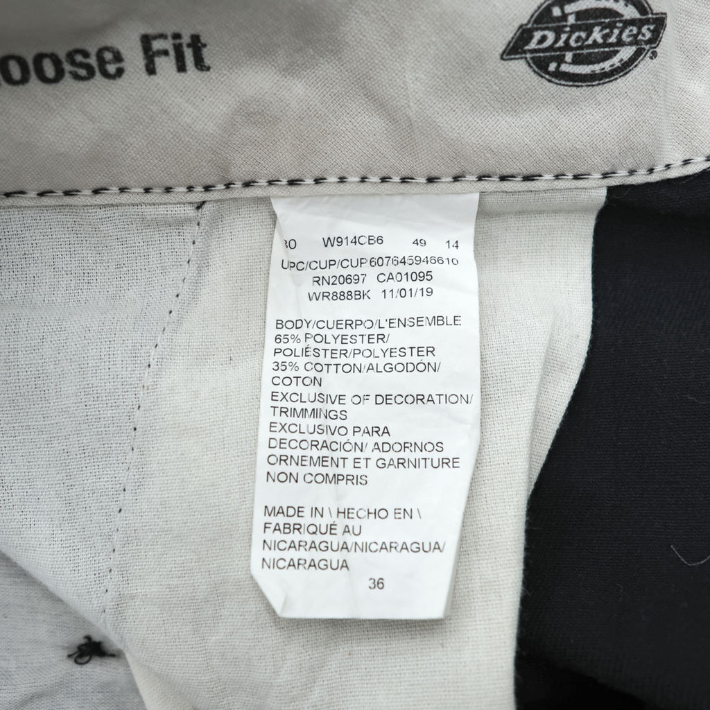 Dickies カーゴショーツ LOOSE FIT ショートパンツ ハーフパンツ L ブラック WR888BK