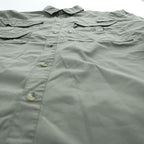 Columbia PFG 90年代 長袖 フィッシングシャツ XL カーキ グリーン メッシュ マルチポケット FM7120