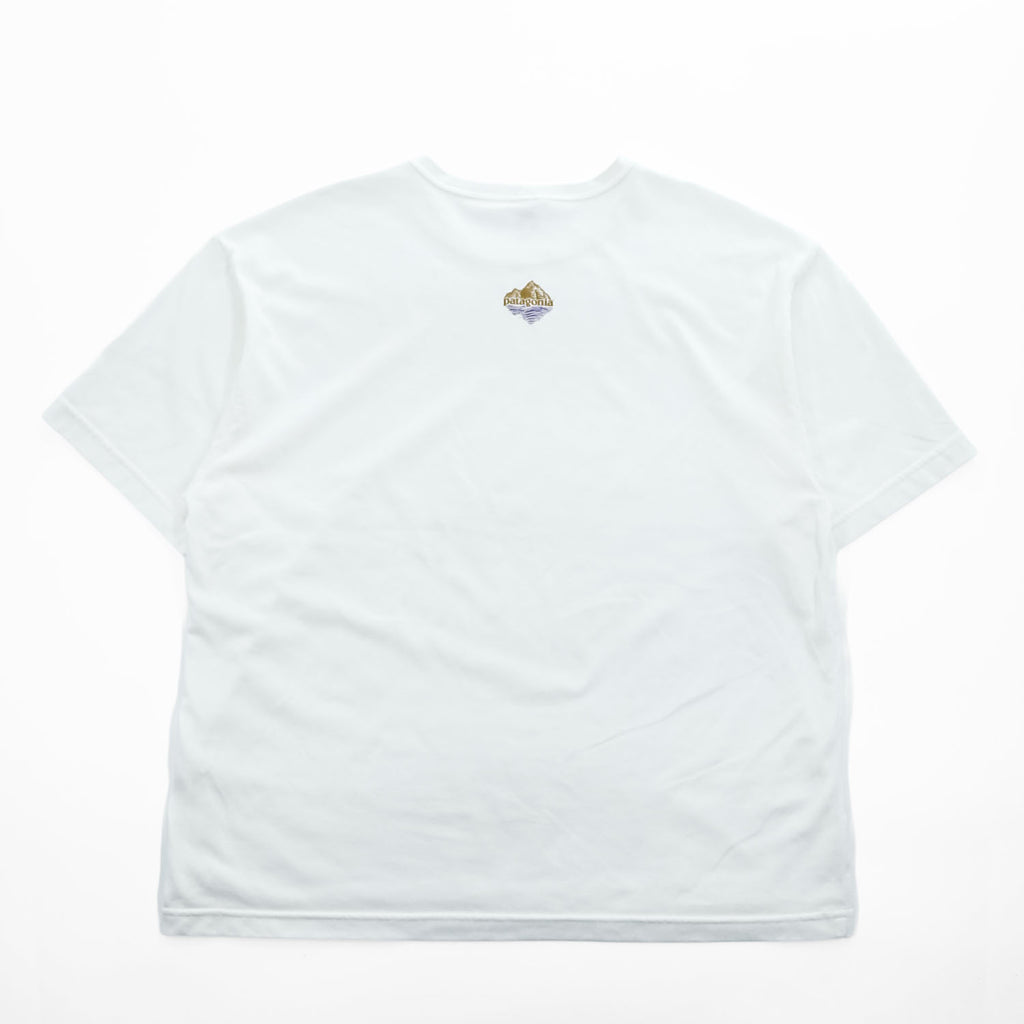Patagonia 90年代 USA製 ヴィンテージ Tシャツ L ホワイト 24204