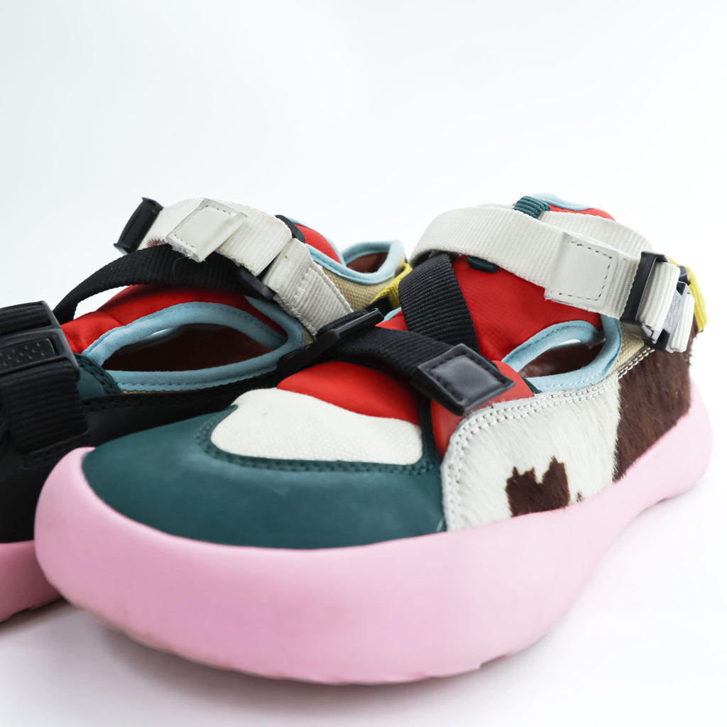 CAMPERLAB ストラップ スニーカー 27cm ホワイト マルチカラー PEU STADIUM